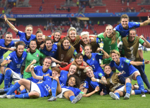 Portieri: Laura Giuliani (Juventus), Chiara Marchitelli (Florentia), Rosalia Pipitone (AS Roma); Difensori: Elisa Bartoli (AS Roma), Lisa Boattin (Juventus), Laura Fusetti (Milan), Sara Gama (Juventus), Alia Guagni (Fiorentina Women’s), Elena Linari (Atletico Madrid), Linda Cimini Tucceri (Milan); Centrocampiste: Valentina Bergamaschi (Milan), Barbara Bonansea (Juventus), Valentina Cernoia (Juventus), Aurora Galli (Juventus), Manuela Giugliano (Milan), Alice Parisi (Fiorentina Women’s), Martina Rosucci (Juventus), Annamaria Serturini (AS Roma); Attaccanti: Cristiana Girelli (Juventus), Valentina Giacinti (Milan), Ilaria Mauro (Fiorentina Women’s), Daniela Sabatino (Milan), Stefania Tarenzi (Chievo Verona). C.T. Milena Bertolini